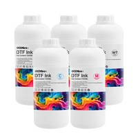 Goosam Hot Sale 1000ml Tinta DTF Digital Printing Heat Transfer untuk Epson I3200 Xp600 Dx5 Dx7 4720 Model Kepala Tinta Pigmen