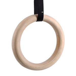 Fitness <strong>Training</strong> Wooden Gymnastic <strong>Rings</strong> Wood Gym <strong>Rings</strong> - Product Image 4
