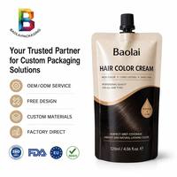 Pochette Doypack personnalisée avec bec verseur pour lessive, peinture, produits capillaires et liquides chimiques, rechargeable