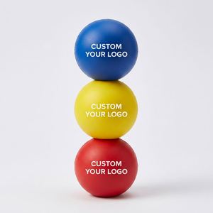 Custom Logo PU Foam <b>Stress</b> <b>Ball</b> Squeeze Toy Slow Rebound Promotional Gift Office Desk Decor <b>Stress</b> Relief Therapy Wholesale Bulk - Product Image 2