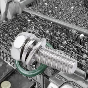 Vis mécaniques en acier zingué à tête hexagonale cruciforme avec rondelle à ressort et rondelle plate, norme GB9074.13 (pouces) - Product Image 3