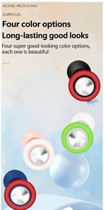 Bouchons d'oreilles haute fidélité pour concerts, pliables en silicone, avec fonctions de protection auditive et de réduction du bruit – Bonnes ventes - Product Image 6