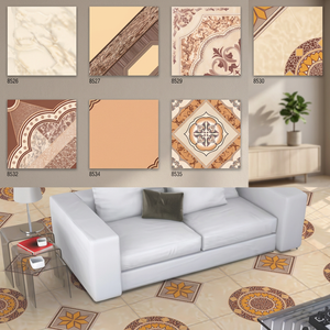 Indian Supplier Factory Export Quality Ceramic Floor Tiles Premium Grade Rectified Glazed 300x300mm Outdoor Bathroom Asian - Product Image 1