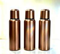 Pigment holographique arc-en-ciel brillant bronze or flash aluminium pour revêtement extérieur de bouteilles d'eau et thermos en acier inoxydable