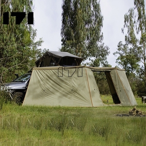 กันสาดคาราวานสำหรับรถมอเตอร์ไซด์อลูมิเนียม,หลังคารถบ้านรับน้ำหนักได้เยอะสำหรับเต็นท์ผ้าใบออนซ์สะพานเมอริ - Product Image 6