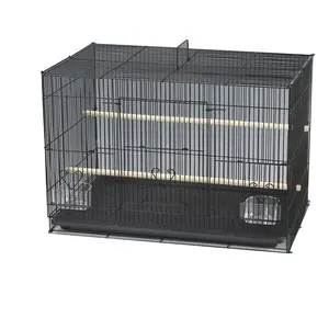 Ausgefallene Voliere finken Display Cage Oiseau Stand Vogelkäfig Metalls chaukel