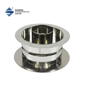 Chapeau <span class=keywords><strong>de</strong></span> cheminée rond, chapeau <span class=keywords><strong>de</strong></span> cheminée conique avec écran, cheminée en acier inoxydable renforcé réglable pour tuyau <span class=keywords><strong>de</strong></span> poêle <span class=keywords><strong>de</strong></span> 6 pouces - Product Image 5