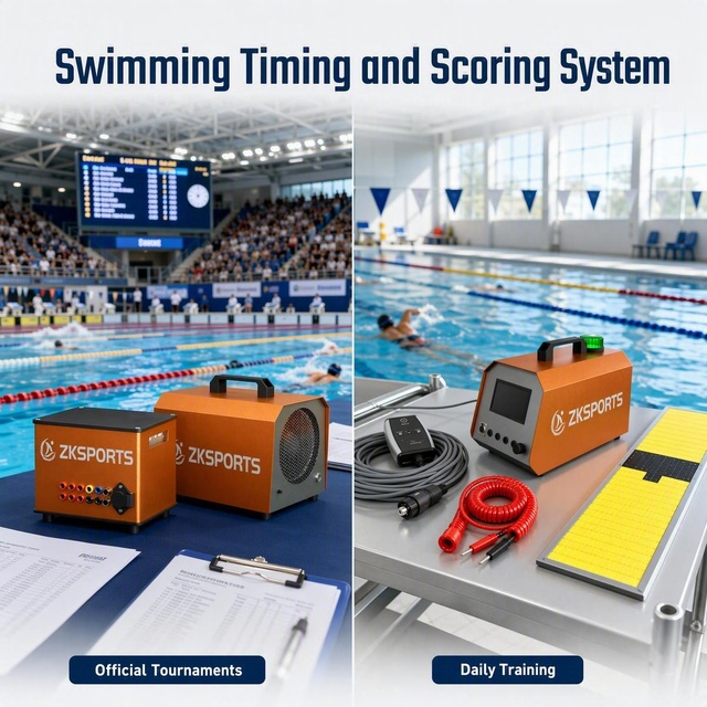 Comprehensive Swim Meet Starter System Swimming Complete System Swimming Touch Pad for Competition