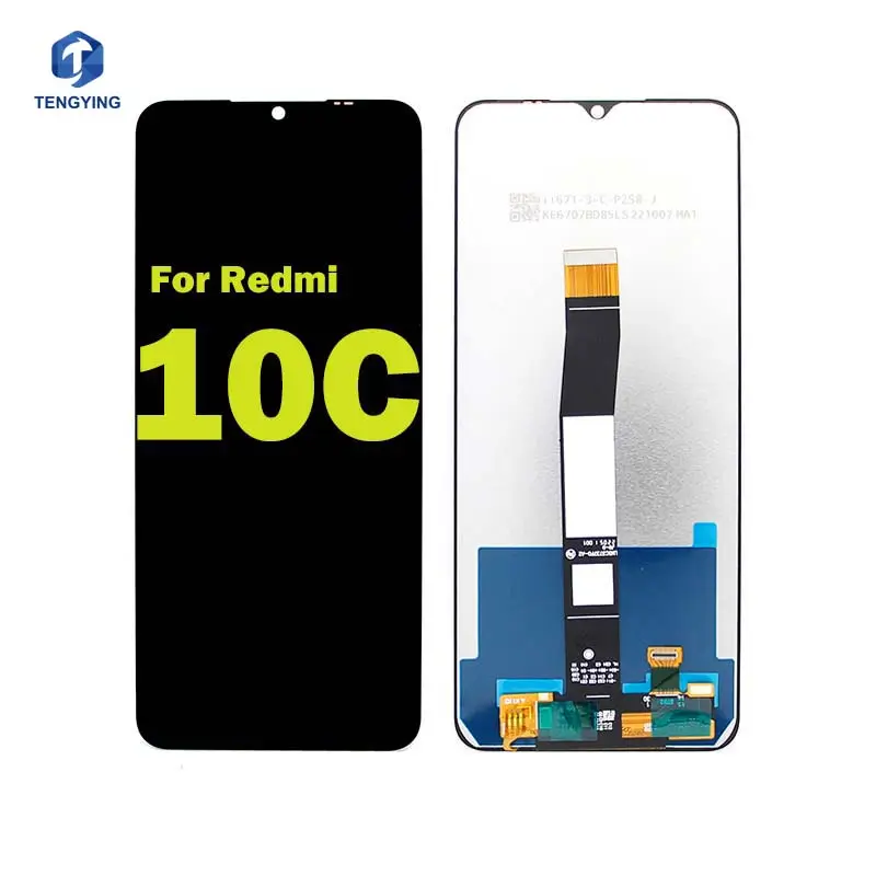 Xiaomi Redmi için orijinal cep telefonu lcd'ler 10 10C Redmi 10 başbakan LCD ekran için dokunmatik ekran Digitizer aksesuarları parçaları