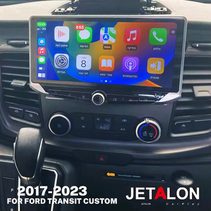 NAVIRIDER สำหรับ Ford Transit Custom หน้าจอปี 2018 2019 2020 2021 2022 2023 2024 วิทยุแอนดรอยด์ รองรับ Carplay มัลติมีเดีย Youtube Tiktok 4G - Product Image 1
