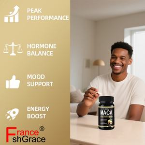 Cápsulas de Polvo de Raíz de Maca Herbal Personalizadas, 1500 Mg, 120 Cápsulas, Cápsulas de Maca para Adultos - Product Image 5