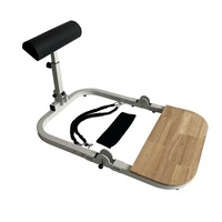 Dispositivo de Entrenamiento para Glúteos y Puente de Cadera, Equipo Auxiliar de Yoga para Estiramiento y Elasticidad de Músculos del Suelo Pélvico, Plegable