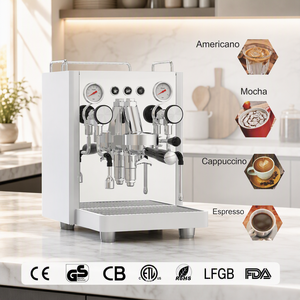 Commercial Semi Automatic Espresso Machine Support Short Espresso &amp; <strong>Lungo</strong>, Home Cafe Espresso Coffee Machine - Product Image 3