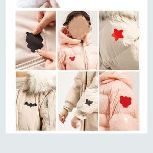 60 patchs auto-adhésifs sur vestes en duvet, vêtements, imperméable, lavables réparation imperméable, tissu parapluie, autocollants pour tente - Product Image 5