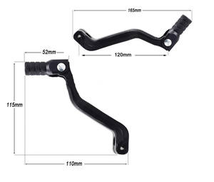 ESUM levier de vitesse pliant levier de pédale de changement de vitesse pour Kayo BOSUER BSE <span class=keywords><strong>Apollo</strong></span> ZongShen NC <span class=keywords><strong>250</strong></span> 300 450CC <span class=keywords><strong>Dirt</strong></span> Bike MX Motocross - Product Image 4