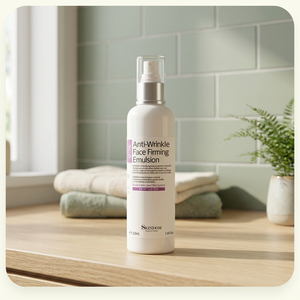 [OEM/ODM] Émulsion raffermissante anti-rides pour le visage 220ml, lotion à l'acide hyaluronique et aux peptides pour tous types de peaux, utilisation de jour - Product Image 1