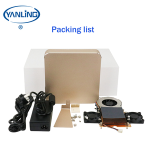 Оптовая настольный компьютер Intel процессор core i7 6700 розовое золото 4 к двойной дисплей мини ПК с <span class=keywords><strong>3</strong></span> * HD-MI порты и разъёмы - Product Image 6