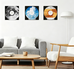 Étagères murales adhésives en acrylique transparent, support flottant sans perçage <span class=keywords><strong>pour</strong></span> photos, cadres, décorations et petits objets - Product Image 3