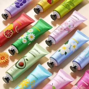 Natural Fruit Plant Fragrance OEM ODM Anti-Chapping Brightening Skin Deep Hydrating Moisturizing Soft Hand Cream