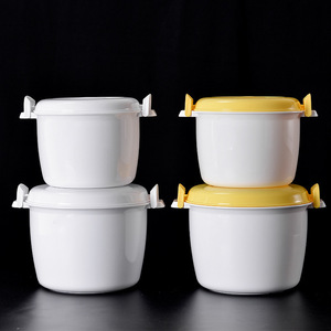 Cuiseur à riz Rongda en plastique, grand et petit, compatible micro-ondes, isotherme, style moderne et minimaliste - Product Image 3