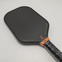 Raquette de pickleball portable Bread Butter Loco allongée 16 mm avec noyau en mousse double densité 8,0 oz et surface CFC pour entraînement quotidien
