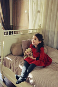 Ropa Infantil al por Mayor, Vestido de Fiesta de Manga Larga para Niñas, de un Proveedor Chino - Product Image 4