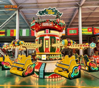 Manège d'attraction extérieur à 16 places sur le thème de Noël, type 'Time Jump', avec contrôle individuel, à vendre