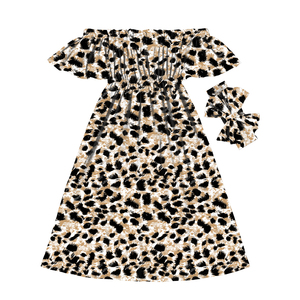 Vestidos de Fiesta para Niñas con Estampado de Flamencos, Vestidos Largos de Verano para Niñas, Vestidos Largos de Boutique para Niñas de 2 a 12 Años - Product Image 2