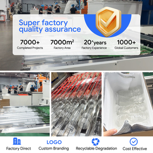 Tazze personalizzate per Yogurt dividere combinate 7.5oz 10oz 12oz 16 once di plastica trasparente <span class=keywords><strong>gelato</strong></span> semifreddo tazze con inserto e coperchi piatti - Product Image 6