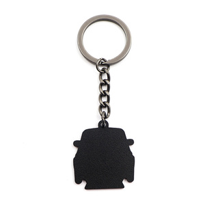 Porte-clés en alliage de zinc moulé sous pression OEM ODM en gros, <span class=keywords><strong>verre</strong></span> à cocktail apéritif, porte-clés pour boisson, cadeau de fête pour pub - Product Image 2
