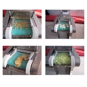 Machines de transformation des fruits et légumes/YQC1000 Machine industrielle de découpe et de tranchage des légumes - Product Image 5