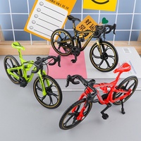 Figurine créative de vélo de montagne et de vélo de route simulés pour garçons et filles, jouet multifonctionnel, vente en gros pour vendeurs de rue