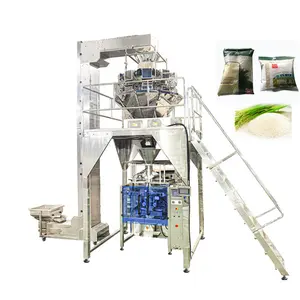 high quality Automatic 1kg 2kg 5 kilo Pouch Bag Beans Nuts Seeds cereal rice Granule Weighing Filling Packing Machine