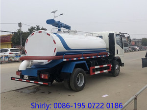 HOWO รถบรรทุกดูดสิ่งปฏิกูล4*2 lhd/rhd 5000ลิตร - Product Image 5