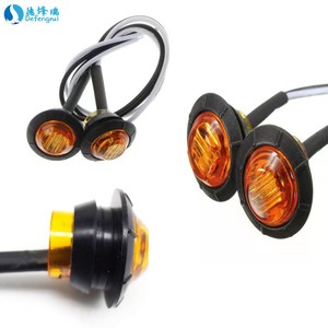 Feu de position latéral 3 LED 12V ambre rond pour camion, voiture, fourgonnette – Amélioration et rétrofit - Product Image 3
