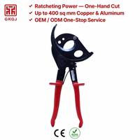 Outils de coupe manuels industriels HS-520A GKGJ, coupe-câbles à cliquet 400 mm², acier, aluminium, conception allemande, pince coupante pour fils, OEM