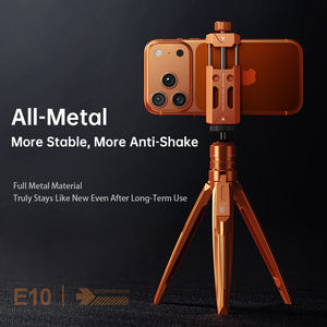 Новый штатив Boneruy E10 из цельного алюминия, устойчивый, многофункциональный держатель для телефона - Product Image 4