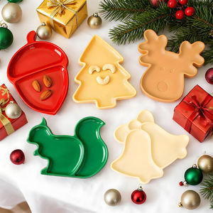 Moules en silicone pour résine de Noël DM1305, forme de renne, d'écureuil, de sapin, de cône, de <span class=keywords><strong>cloche</strong></span>, plateau en plâtre, kit de moules en résine époxy, décoration artistique - Product Image 6