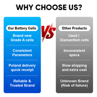 STOCK UE 16 batteries Envision 314Ah + 1 boîtier horizontal JK BMS – LIVRAISON GRATUITE, à assembler par le client pour un ESS de 16 kWh