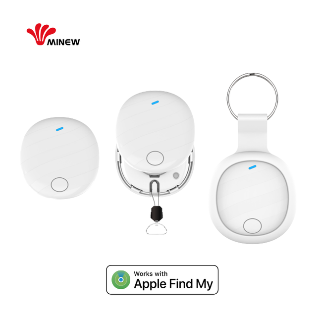 Bluetooth Dog Pet tracker Tracking Device Support FindMy APP Anti Lost Alarm Key Finder