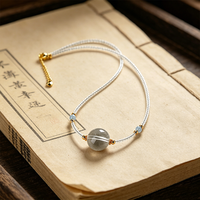 Fournisseur d'usine Nouveau style tendance Colliers géométriques en perles et pierres de cristal pour femmes avec fermoir mousqueton - Cadeau de fête tendance