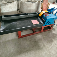 Table de secouage minérale robuste 6S, machine de séparation gravimétrique pour la concentration de l'or fin