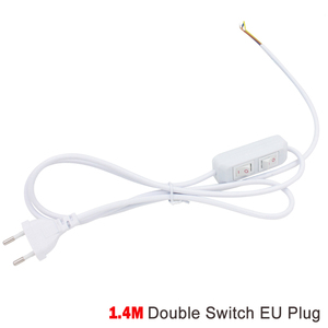 Hagood Line Cable 303 /304 /317 /301 Dimmer Power <strong>Cord</strong> /Double Button Switch EU Plug Wire For LED <strong>Bulb</strong>/Desk <strong>Light</strong> Luminary USA - Product Image 6