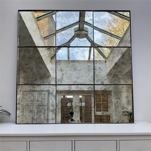China Manufacture High Quality Antique <strong>Mirror</strong> Glass Decorative Wall <strong>Mirror</strong> Glass <strong>Tile</strong> - Product Image 4