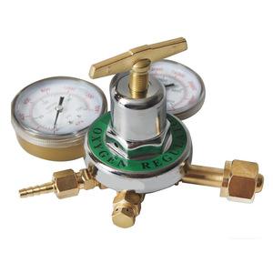 Ensemble de régulateurs d'oxygène et d'acétylène pour kits de soudage de type Harris, essentiel pour les fournitures de soudage et de brasage - Product Image 1