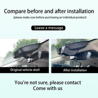 Enregistreur vidéo HD 4K pour GEELY TUGELLA, caméra embarquée avec deux objectifs DVR avant et arrière, GPS, plug and play