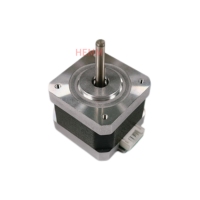 Motor paso a paso híbrido bipolar HEMM HEM-17D2001-12 con voltaje y diámetro de eje personalizables para impresoras 3D