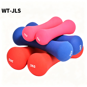 Set di <span class=keywords><strong>Manubri</strong></span> Regolabili Rivestiti <span class=keywords><strong>in</strong></span> Neoprene per Palestra e Powerlifting, Nucleo <span class=keywords><strong>in</strong></span> Ghisa Solida, Peso 1-10kg, Personalizzabili <span class=keywords><strong>in</strong></span> <span class=keywords><strong>Vinile</strong></span> - Product Image 3