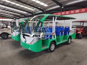 Autobús turístico eléctrico con energía solar verde abierto de 16 plazas de alto rendimiento con certificación Ce - Product Image 3