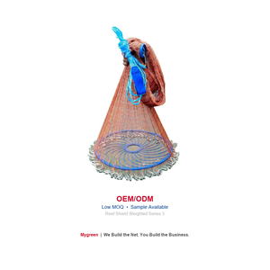 Filet <span class=keywords><strong>de</strong></span> <span class=keywords><strong>pêche</strong></span> monofilament Premium - Édition Aquaculture - 3 filets anti-emmêlement pour lancer à la main - Précision professionnelle avancée sans couture - Product Image 3